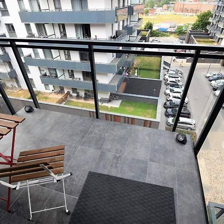Apartament Blue Bastion Walowa 23C Z Klimatyzacja I Miejscem Parkingowym W Podziemnym Parkingu Gdansk Exterior photo