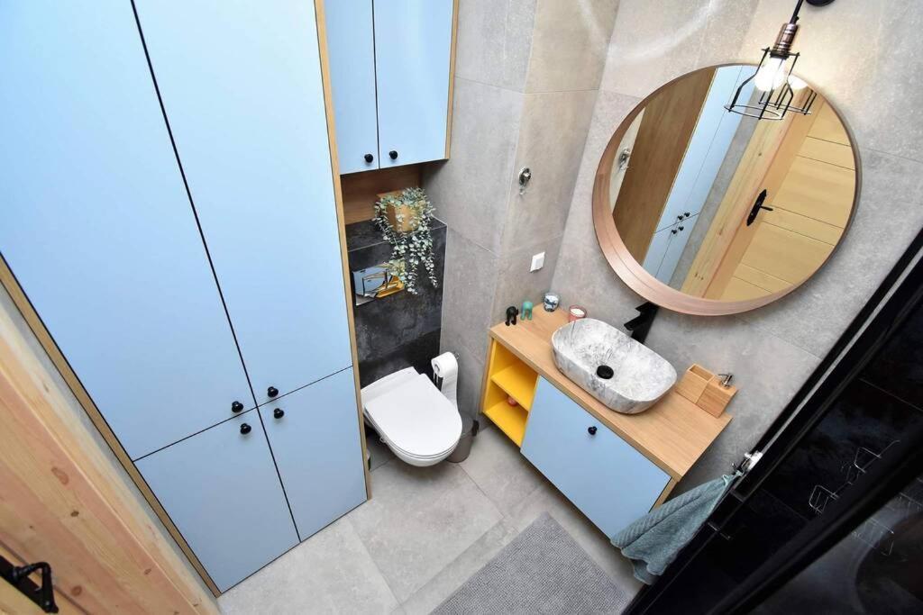 Apartament Blue Bastion Walowa 23C Z Klimatyzacja I Miejscem Parkingowym W Podziemnym Parkingu Gdansk Exterior photo